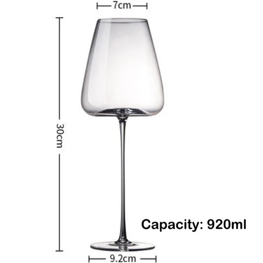Red Wine Glasses Champagne Glass Wine Glasses Hand Blown Thin Rim,Long Stem,Perfect for Red or White,Daily Use