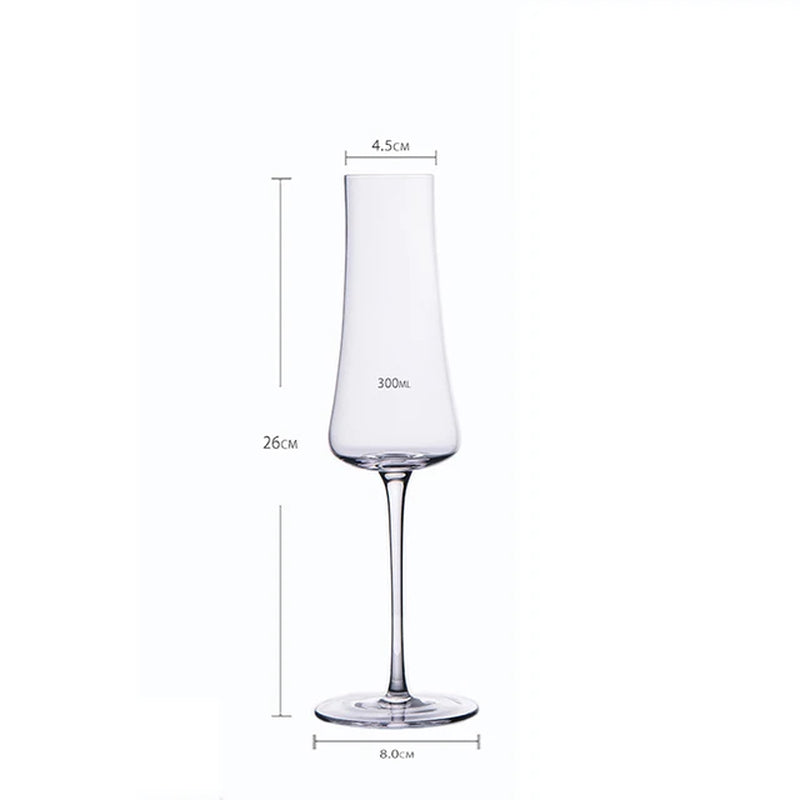 Burgundy Bordeaux Big Belly Cup High Capacity Ultra Thin Crystal Goblet Champagne Glasses Hotel Party Drinkware Wedding Gift