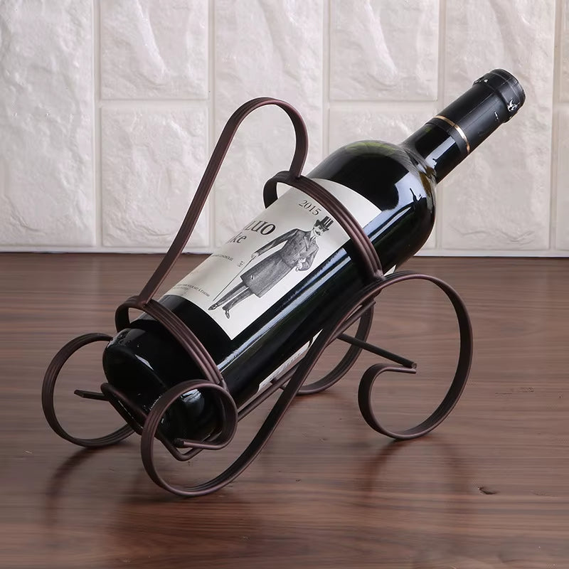 Metal Wine Rack Hanging Wine Glass Holder Bar Stand Bracket Retro Creative Restaurant Display Stand