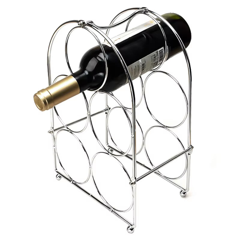 Metal Wine Rack Hanging Wine Glass Holder Bar Stand Bracket Retro Creative Restaurant Display Stand