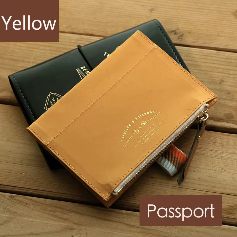 Special Paper Travel Notebook Washable Bill Zipper Bag Storage Bag Pen Case Stationery Storage Supplies