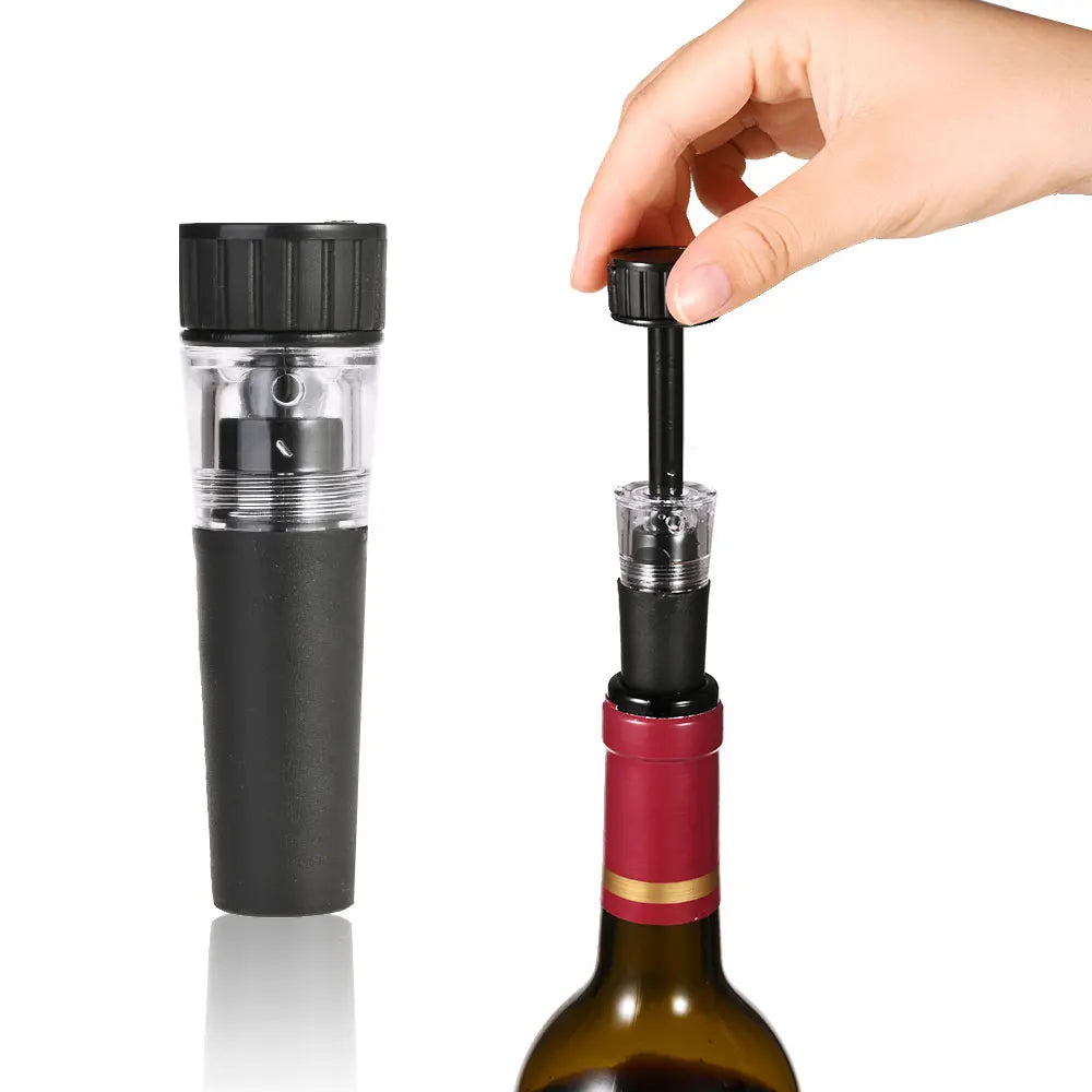 3Pcs Wine Accessories Set Includes Foil Cutter Wine Pourer and Vacuum Wine Stopper for Bottles Bar Accessories Wine Lovers