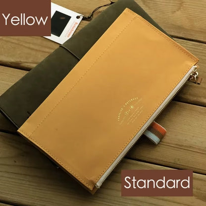 Special Paper Travel Notebook Washable Bill Zipper Bag Storage Bag Pen Case Stationery Storage Supplies