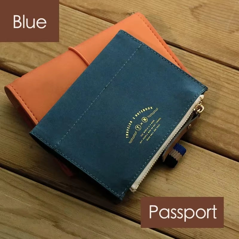 Special Paper Travel Notebook Washable Bill Zipper Bag Storage Bag Pen Case Stationery Storage Supplies